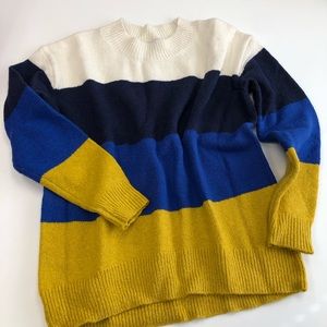 Old Navy Color block sweater